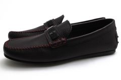 TOD'S XRM0LR0CQ708AG CITY GOMMINO ACCESS.PLACCA MET.SOT 8AG NERO / �ȥå� Ferrari �ե��顼�� ������ ���� ����åݥ� ���ܳ� �����󥯥쥶�� �֥�å� �� �ɥ饤�ӥ󥰥��塼�� ���