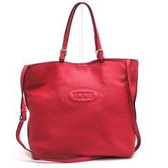 TOD'S Logo Media Shopping Tote / �ȥå� ���� ������ 2WAY ���������Хå� ��å� �� �ȡ��ȥХå� ��ǥ�����