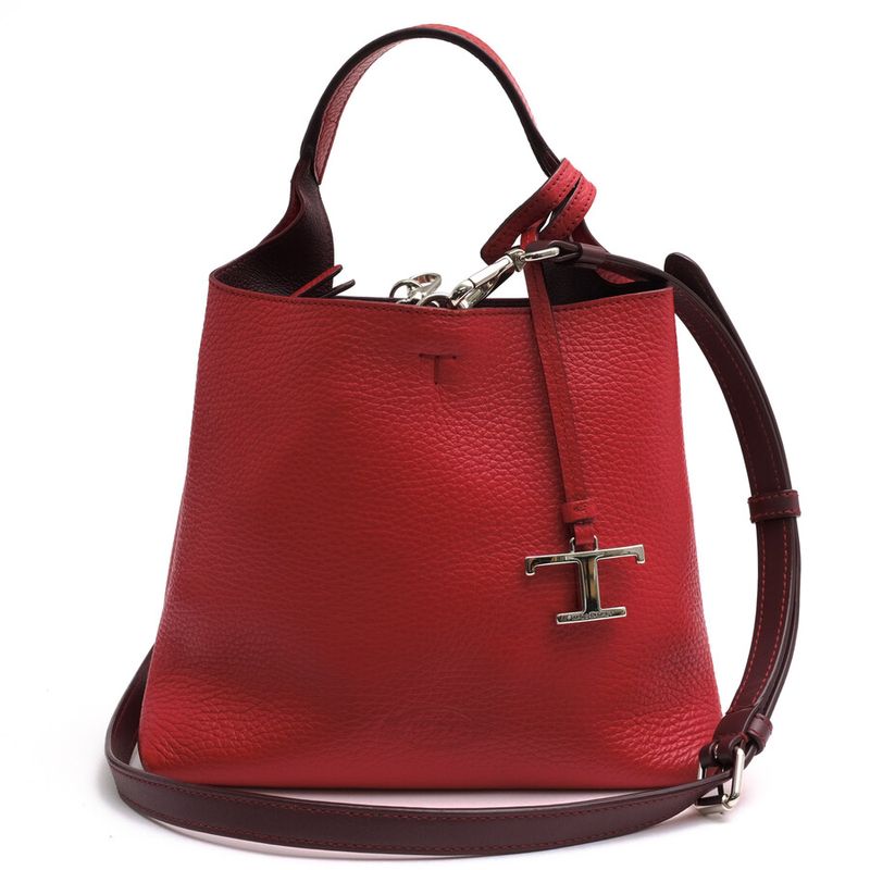 TOD'S APA SHOPPING MONOSP T PEND MINI / �ȥå� T������쥹���ڥ������դ� ���� 2WAY ���������Хå� ���ܳ� �����󥯥쥶�� ��å� �� �ϥ�ɥХå� ��ǥ�����
