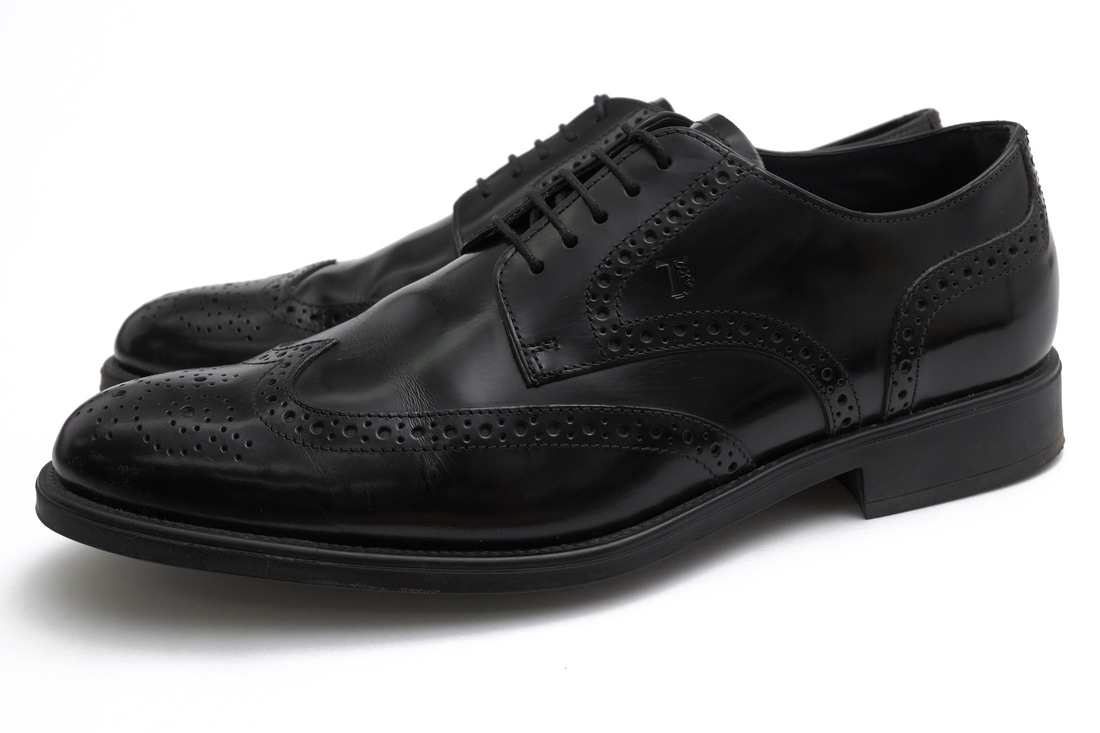 TOD'S XXM0RQ00C10AKTB999 / トッズ フルブローグ カーフレザー 牛革