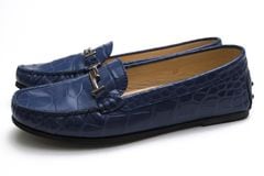 TOD'S XXW74B0V800WENU822 CITY GOMMINO 74B DOPPIA T MINI WEN TEMPESTA / �ȥå� ���֥�T��� �ɥ饤�ӥ󥰥��塼�� �����ե쥶�� ���� ����åݥ� ������������ �֥롼 �� �ӥåȥ����ե��� ��ǥ�����