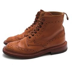 Tricker's L5180 MALTON Brogue Boots �⡼��ȥ� / �ȥ�å����� ���֥륽���� ������ ���� �����󥰥��å� ����ȥ꡼�֡��� �����󥰥��å� �쥶�������� �֥饦�� �� �졼�����åץ֡��� ��ǥ�����