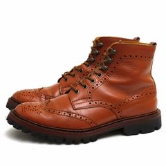 Tricker's M2508 MALTON Brogue Boots �⡼��ȥ� / �ȥ�å����� ���֥륽���� ����ȥ꡼�֡��� �����󥰥��å� ���� ���åɥ��䡼���������ˡ �֥饦�� �� �졼�����åץ֡��� ���