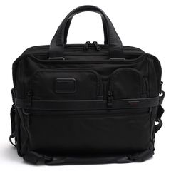 TUMI 26145D2 Alpha FXT T-Pass Expandable Laptop Brief / �ȥ��� FXT�Хꥹ�ƥ��å��ʥ����� �ʥѥ쥶�� 2WAY ���������Хå� �֥�å� �� �ӥ��ͥ��Хå� ���