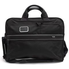 TUMI 26303108DW0E Alpha 3 Organizer Portfolio Brief �������ʥ��������ݡ��ȥե��ꥪ���֥꡼�� / �ȥ��� FXT�Хꥹ�ƥ��å��ʥ����� �ʥѥ쥶�� ���� �Ρ���PC��Ǽ�� 2WAY ���������Хå� �֥�å� �� �ӥ��ͥ��Хå� ���