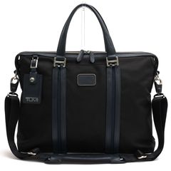 TUMI 68415DNYE SLIM BRIEF JARVIS ���㡼������ / �ȥ��� ���ܸ����ǥ� �Хꥹ�ƥ��å��ʥ����� 2WAY ���������Хå� �Ρ���PC��Ǽ�� �֥�å� �� �ӥ��ͥ��Хå� ���