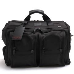 TUMI 22124DH ALPHA Deluxe Carry-On Satchel ����ե� �ǥ�å��� ����꡼���� ���å����� / �ȥ��� �Хꥹ�ƥ��å��ʥ����� �֥�å� �� �ܥ��ȥ�Хå� ���