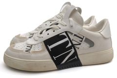 Valentino Garavani 4Y0S0C58WRQ VL7N Lace-Up Sneakers / �������ƥ��� ����������� �����ե쥶�� ���� �ۥ磻�� �� �������åȥ��ˡ����� ���