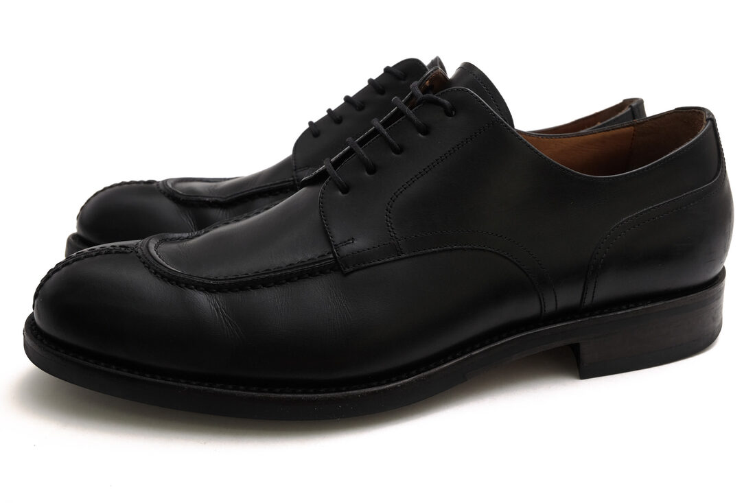 YANKO 14539 U-TIP SHOES / ヤンコ ボックスカーフ 牛革 Uチップ