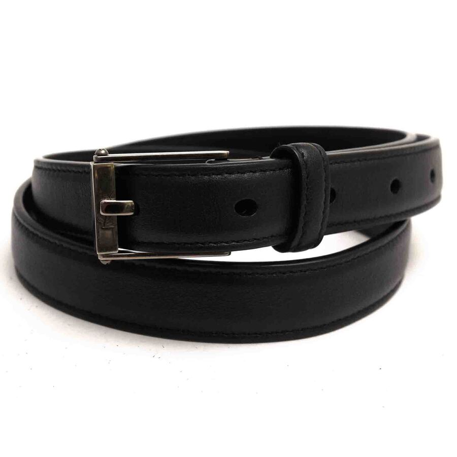 YVES SAINT LAURENT GRZ479388 YSL CINTURA CUIR VEAU PLEINE FLEUR