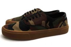 SaintLaurent スニーカー　カモフラ　エディスリマン　サンローラン YVES SAINT LAURENT SL/18H Fringe Sneakers / サンローラン フリンジ