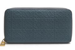 LOEWE 107N55.F13 ZIP AROUND WALLET / ������ ���ʥ���� �����ե쥶�� ���� �������줢�� ��˥��å��� �˽����� �饦��ɥ��å� �饦��ɥե����ʡ� �饤�ȥ֥롼 �忧 Ĺ���� ��ǥ�����