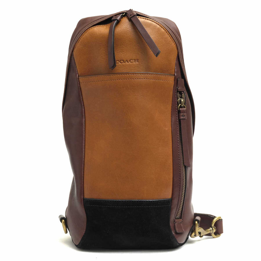 COACH 70796 BLEECKER LEATHER COLORBLOCK CONVERTIBLE SLING