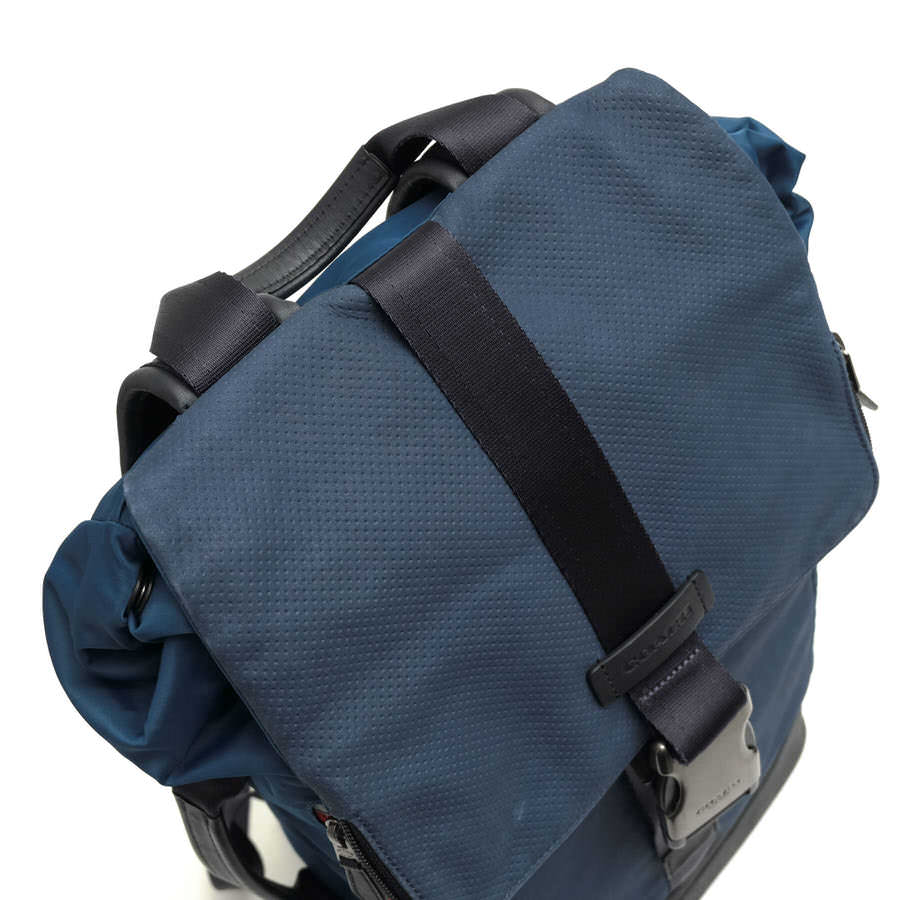 COACH F71536 VARICK DUFFLE BACKPACK IN LEATHER ヴァリック ダッフル バックパック / コーチ