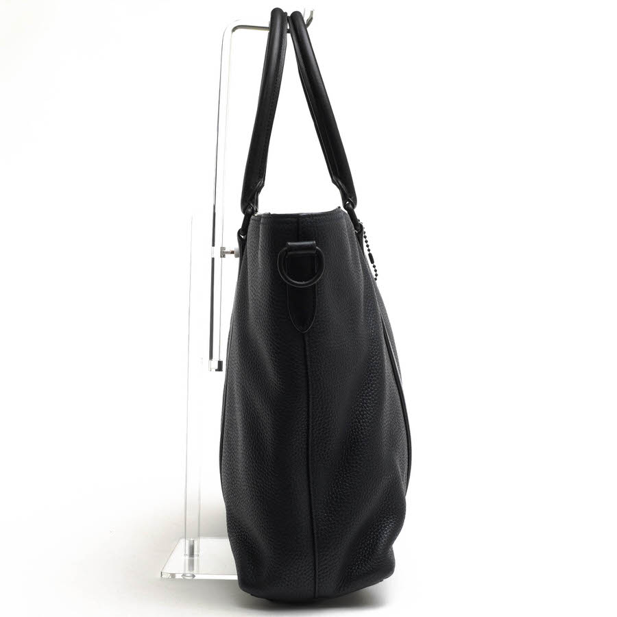 COACH 57773 Harness Metropolitan Tote �ϡ��ͥ� ��ȥ��ݥ꥿�� �ȡ��� / ������ �ڥ֥�ɥ쥶�� ���� ���ܳ� �����󥯥쥶�� �Ρ���PC��Ǽ�� �ͥ��ӡ� �� �ȡ��ȥХå� ���