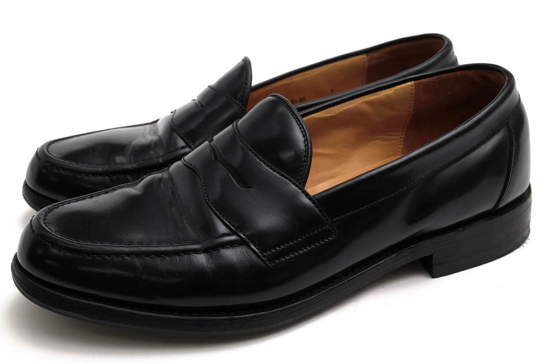 Loake ETON / ローク ポリッシュドレザー 牛革 スリッポン