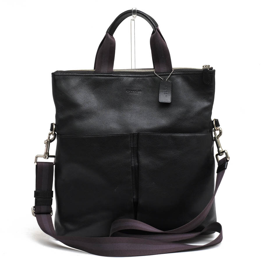 COACH コーチ チャールズ フォールドオーバー 2way トートバッグ 濃紺 COACH コーチ チャールズ フォールドオーバー 2way トートバッグ 濃紺