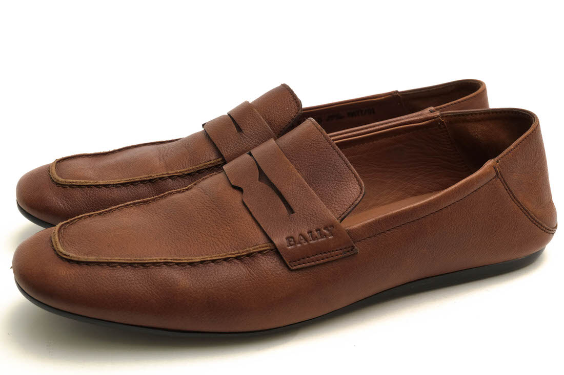 BALLY MATT/01 / バリー 2WAY サンダル 牛革 カーフ スリッポン シボ革