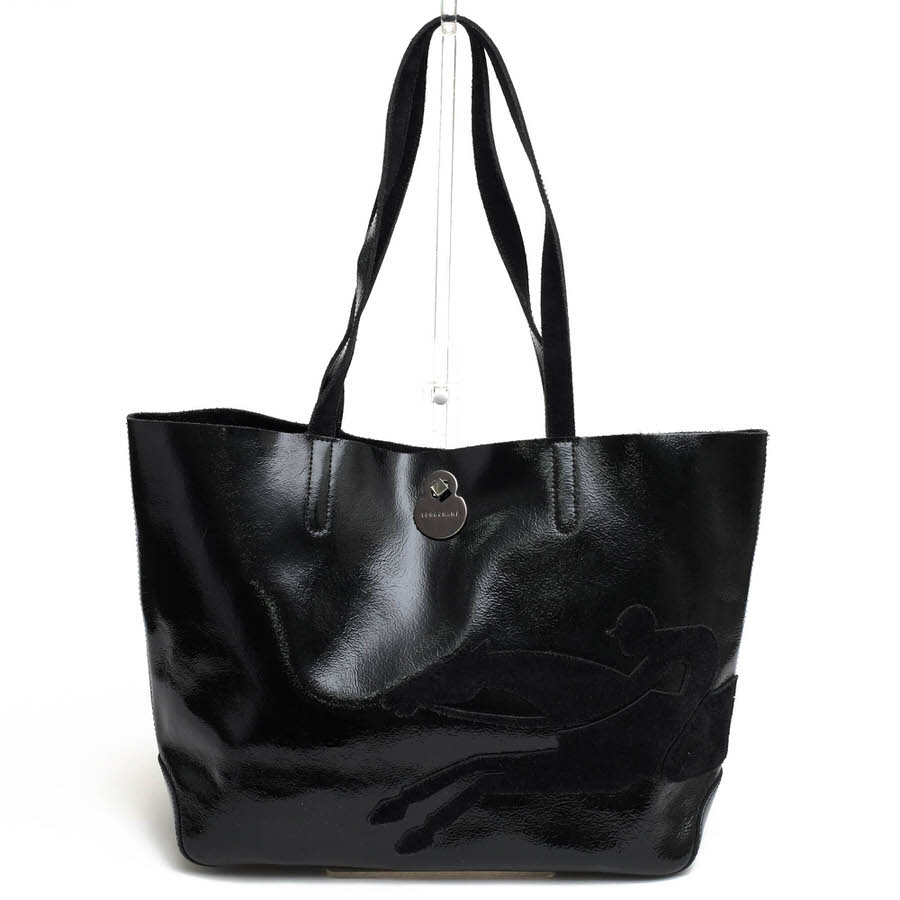 Longchamp SHOP IT ショップイット / ロンシャン 馬モチーフ 牛革