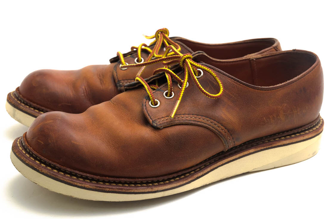 デッドストック新品★REDWING 8005 OXFORD US7 1/2D RED WING 8005 WORK OXFORD ROUND TOE オックスフォード