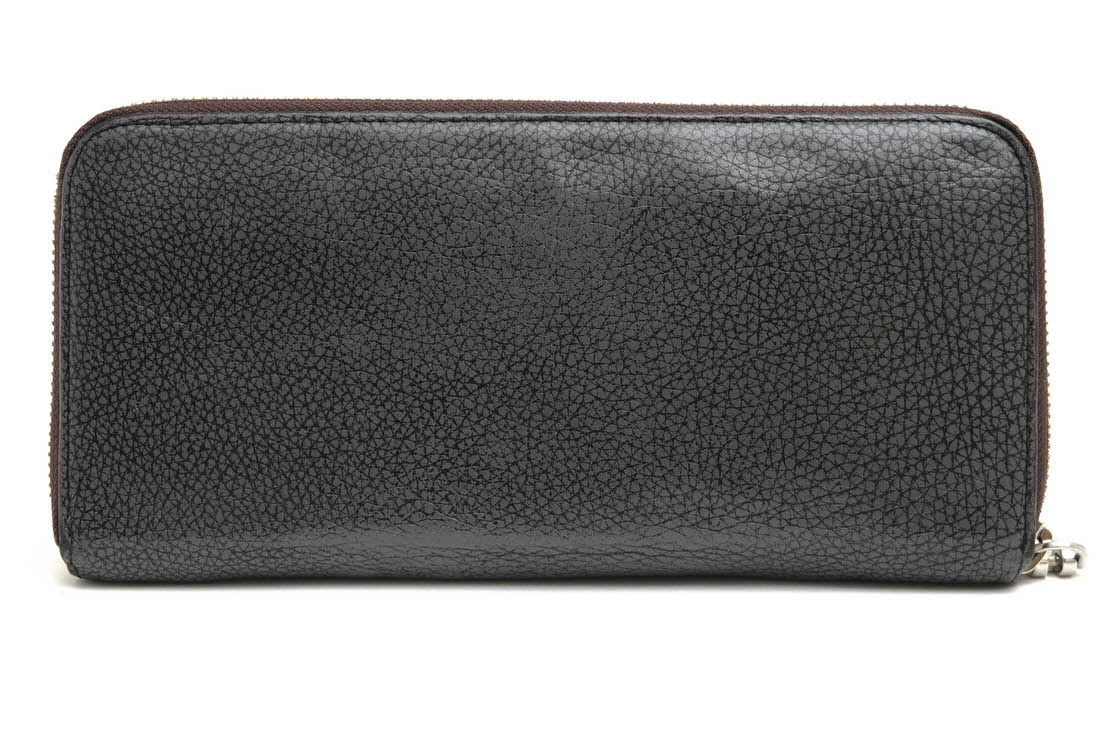 ○アニアリ aniary グラインドレザー 牛革 長財布 01-20003 小銭入れあり ラウンドジップ ラウンドファスナー 迷彩・カモフラージ  中古 2_000000028812.jpg?1720446951