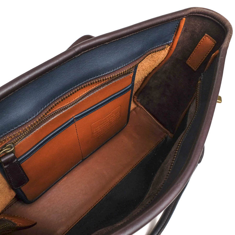COACH 70987 LEGACY UTILITY FLAP COMMUTER IN COLORBLOCK LEATHER カラーブロック ...
