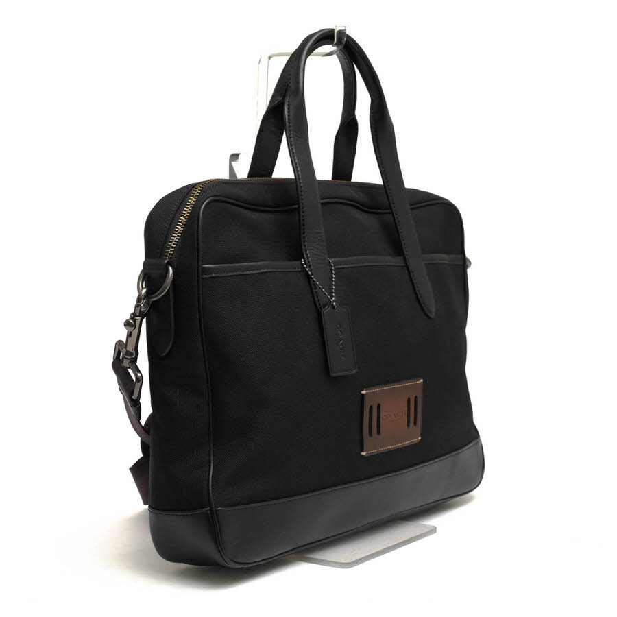 COACH F31277 Hamilton Bag In Cordura �ϥߥ�ȥ� �Хå� ���� �����ǥ�� / ������ A4��������Ǽ�� �����ǥ��ʥ����� 2WAY ���������Хå� �Ρ���PC��Ǽ�� �֥�å� �� �ӥ��ͥ��Хå� ���