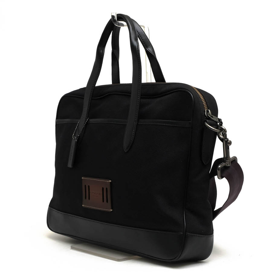 COACH F31277 Hamilton Bag In Cordura �ϥߥ�ȥ� �Хå� ���� �����ǥ�� / ������ A4��������Ǽ�� �����ǥ��ʥ����� 2WAY ���������Хå� �Ρ���PC��Ǽ�� �֥�å� �� �ӥ��ͥ��Хå� ���
