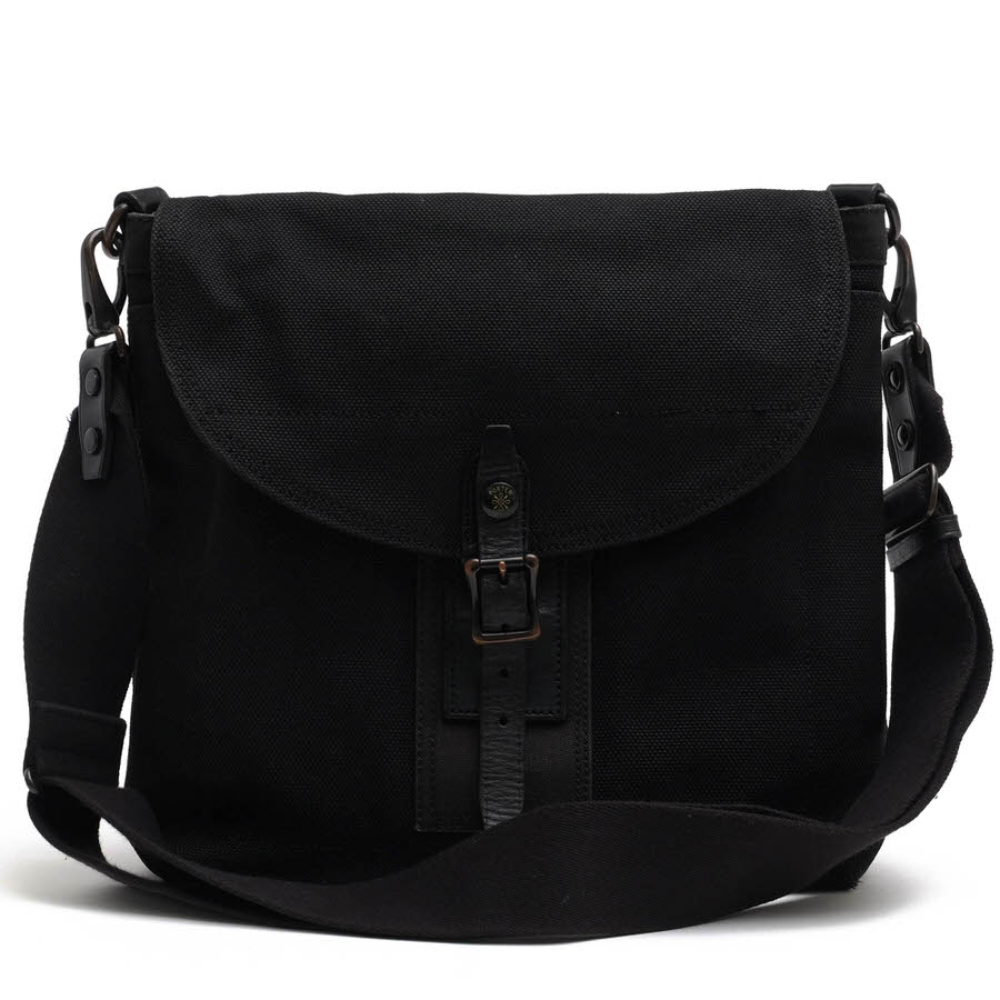 吉田カバンポーターキャンバス ショルダーバッグ ブラック　PORTER SMOKY(スモーキー) SHOULDER BAG | 吉田カバンホームページ | YOSHIDA