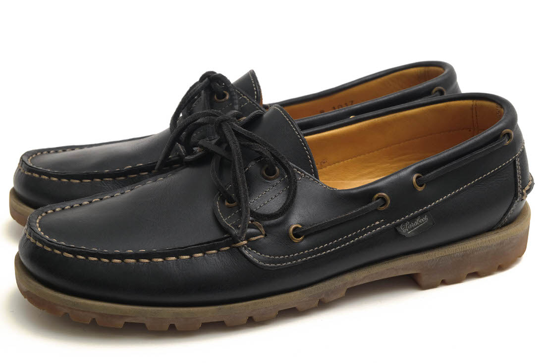 Paraboot バース barth 黒 モカシン　試着のみ　サイズ7 Paraboot バース barth 黒 モカシン 試着のみ サイズ7 パラブーツ