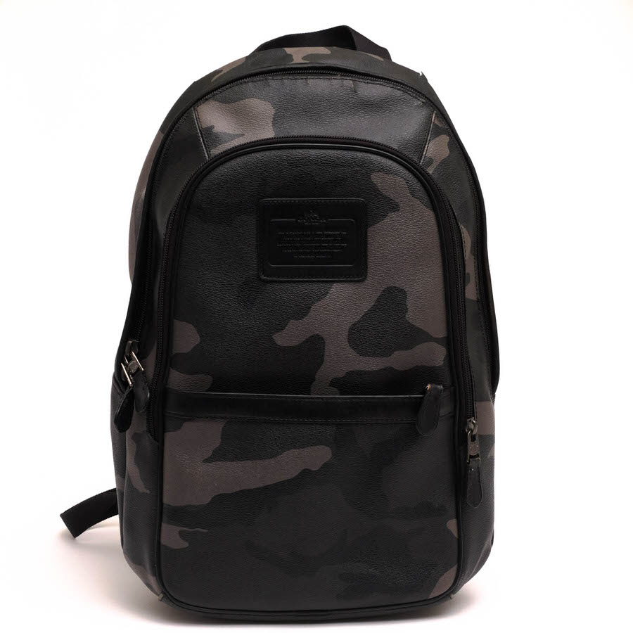 COACH F71995 BACKPACK IN PRINTED PVC / コーチ ノートPC収納可 迷彩 