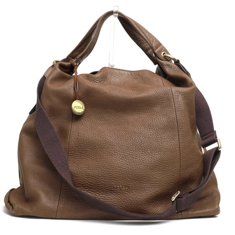 FURLA ELISABETH ZIP エリザベス ジップ / フルラ サイドジップ 牛革 