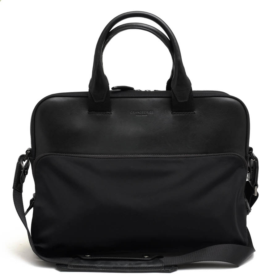 COLE HAAN F11336 GRANDSERIES Nylon and Leather Attache / コール