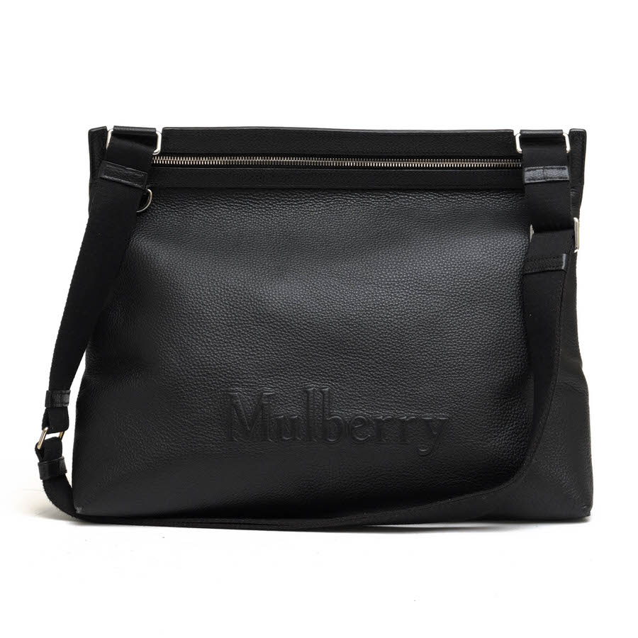 MULBERRY / マルベリー クロスボディバッグ 牛革 シボ革 シュリンク