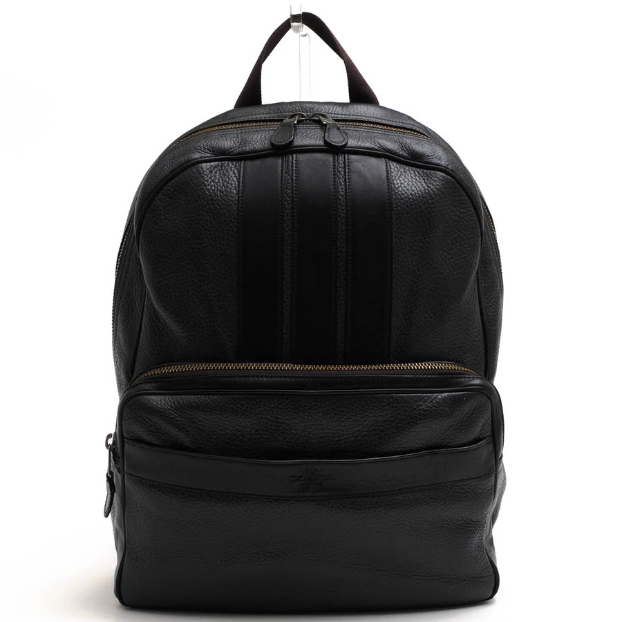 COACH F56667 Bond Backpack in Pebble Leather �ܥ�� / ������ �ڥץ�ɥ쥶�� ���� ���ܳ� �����󥯥쥶�� �Ρ���PC��Ǽ�� �֥�å� �� ���å� ���