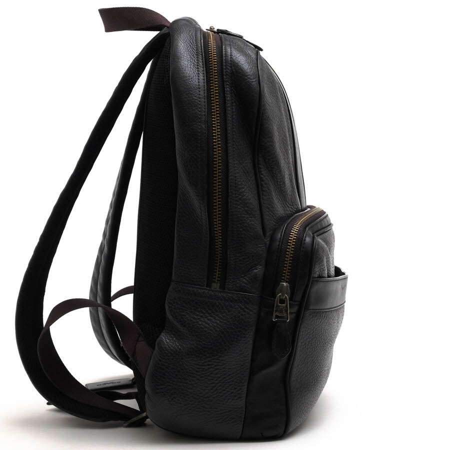 COACH F56667 Bond Backpack in Pebble Leather �ܥ�� / ������ �ڥץ�ɥ쥶�� ���� ���ܳ� �����󥯥쥶�� �Ρ���PC��Ǽ�� �֥�å� �� ���å� ���
