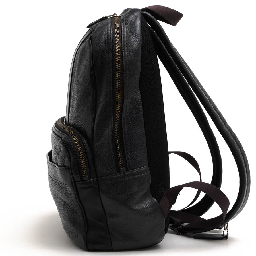 COACH F56667 Bond Backpack in Pebble Leather �ܥ�� / ������ �ڥץ�ɥ쥶�� ���� ���ܳ� �����󥯥쥶�� �Ρ���PC��Ǽ�� �֥�å� �� ���å� ���