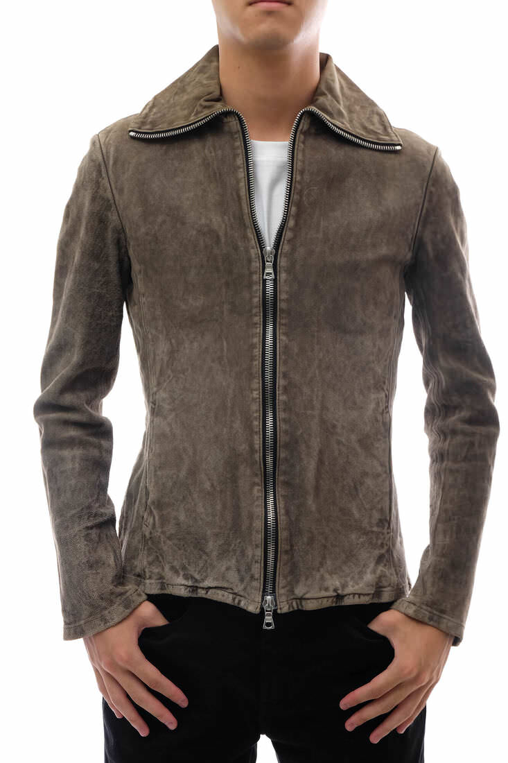 backlash イサムカタヤマ白鞣しシングルライダース