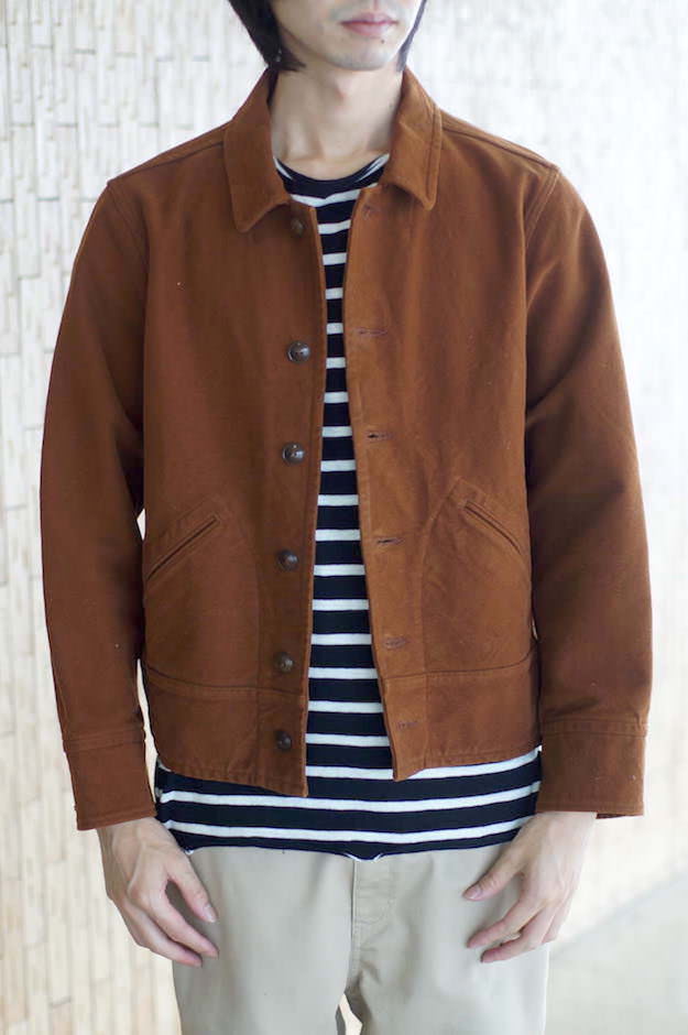 TENDERLOIN ジャケット TMOLESKIN JKT / テンダーロイン モールスキン ブラウン 茶 日本製 コットン メンズ
