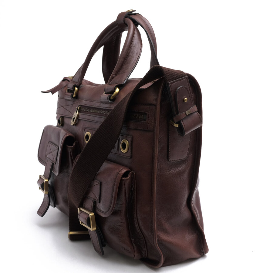 BALLY / �Х꡼ �����ե쥶�� ���� 2WAY ���������Хå� �������֥饦�� �Ǥ��� �ӥ��ͥ��Хå� ���
