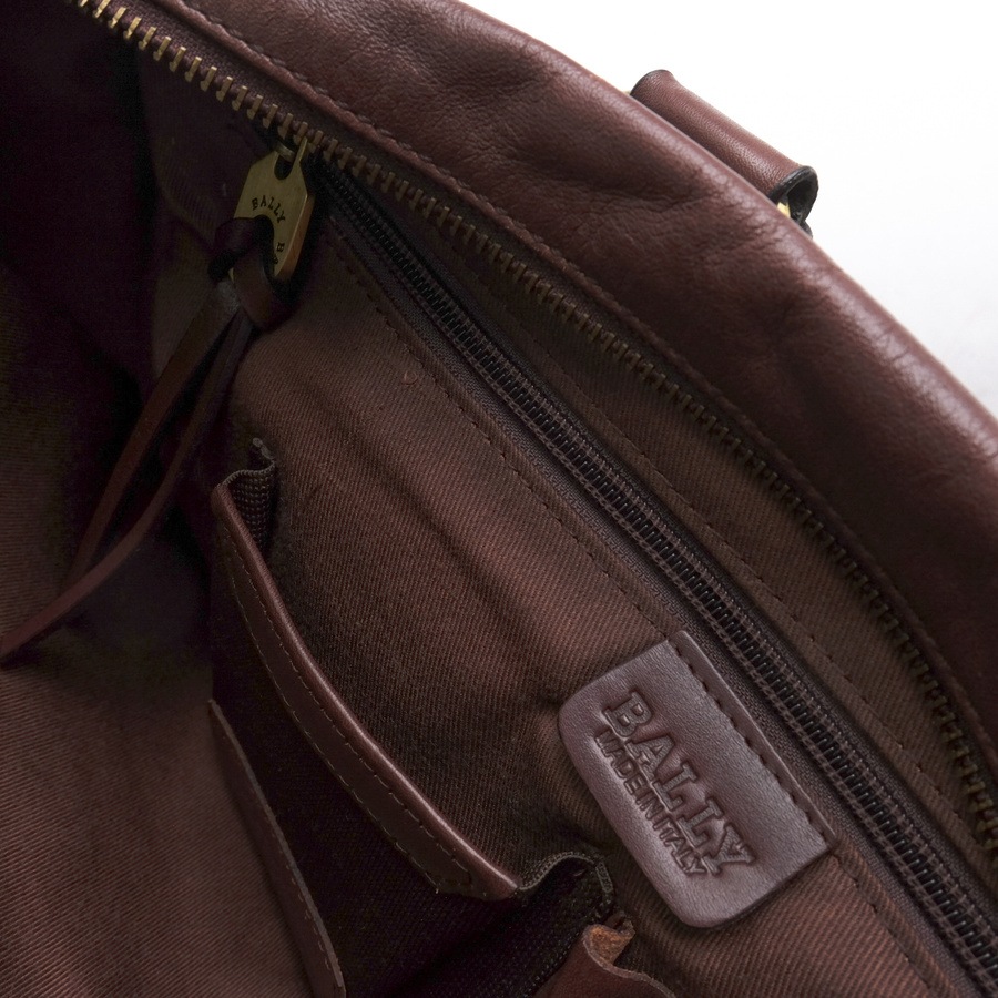 BALLY / �Х꡼ �����ե쥶�� ���� 2WAY ���������Хå� �������֥饦�� �Ǥ��� �ӥ��ͥ��Хå� ���
