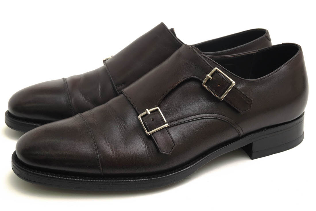 UNITED ARROWS UA013 UDBS LEATHER W/MONK / ユナイテッドアローズ