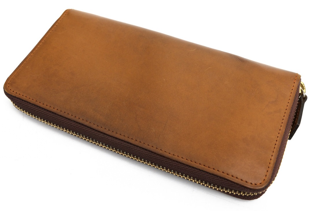 OAK BARK BRISTOL オークバーク ブリストル / ココマイスター 牛革 小銭入れあり ラウンドジップ