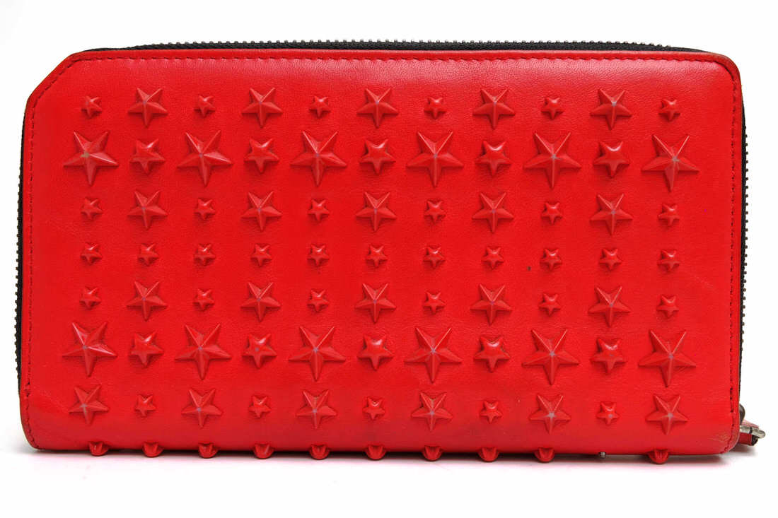 Jimmy Choo J000087818001 CARNABY LEATHER WITH MIXED STARS