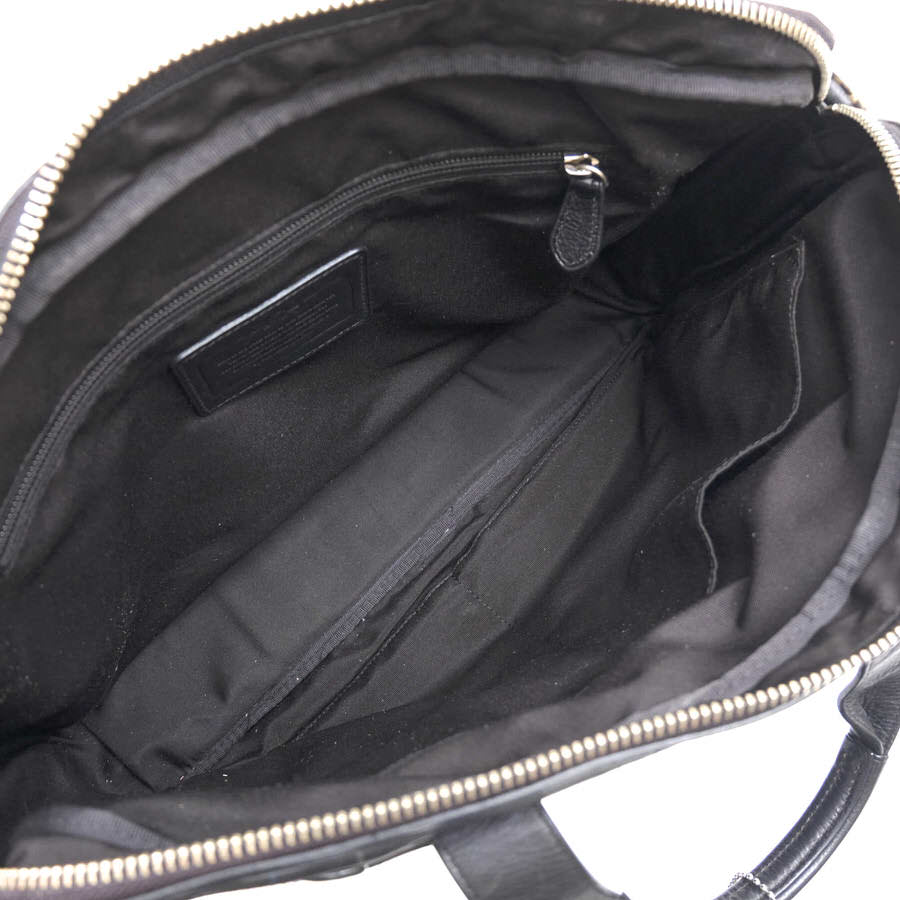 COACH F71561 HUDSON BAG IN SMOOTH LEATHER �ϥɥ��� ���ࡼ���쥶�� / ������ �֥��å������å��� 2WAY ���������Хå� �֥�å� �� �ӥ��ͥ��Хå� ���