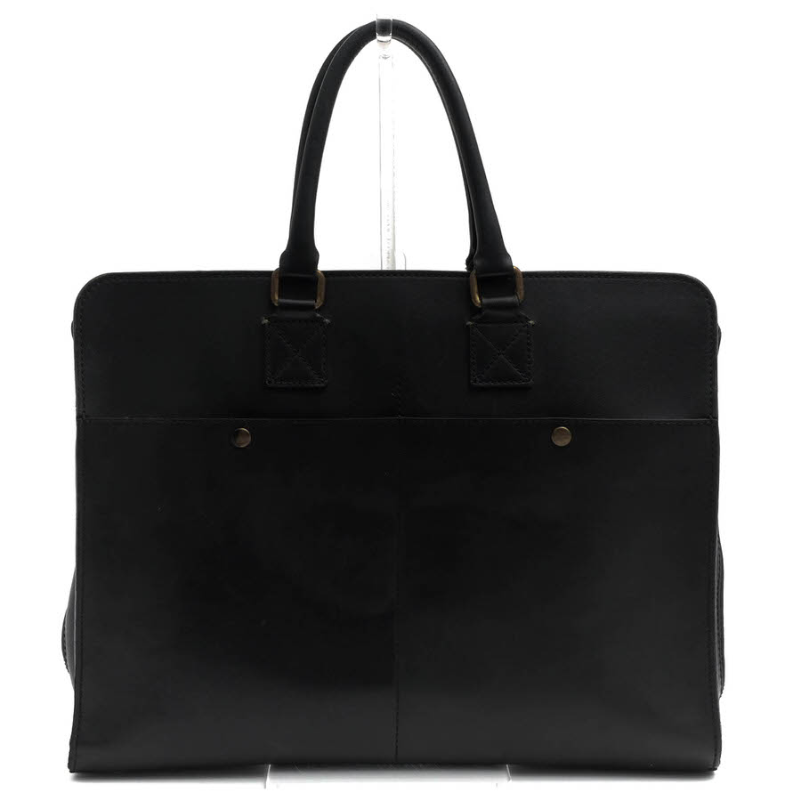 Paul Smith PSD554 ソフトビジネス / ポールスミス 牛革 ブラック 黒 