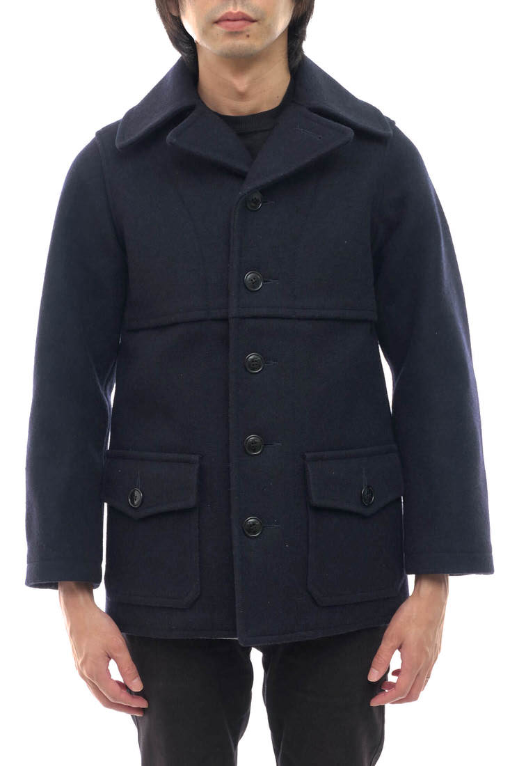 Buzz Rickson マッキーノコートサイズ38 ネイビー Buzz Rickson's BR12535 Army Mackinaw Coat / バズリクソンズ