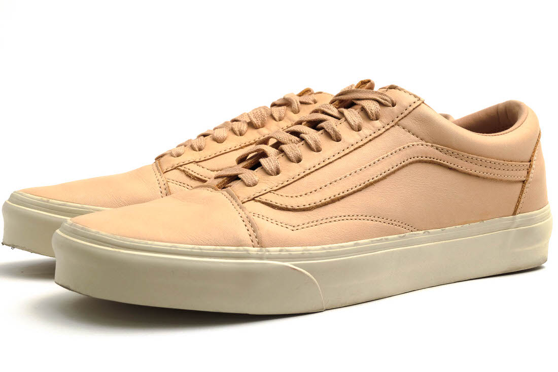 ヴァンズ／VANS シューズ スニーカー 靴 ローカット メンズ 男性 男性用レザー 革 本革 ベージュ  VN0A32GJLUI Old Skool DX Veggie Tan オールドスクール 定番 VANS VN0A32GJLUI Old Skool DX Veggie Tan オールドスクール