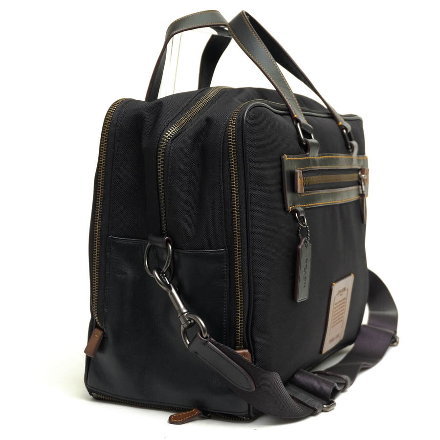 COACH 32258 Academy Day Bag / ������ �����ǥ��ʥ����� �����ե쥶�� ���� 2WAY ���������Хå� �Ρ���PC��Ǽ�� �֥�å� �� �ӥ��ͥ��Хå� ���