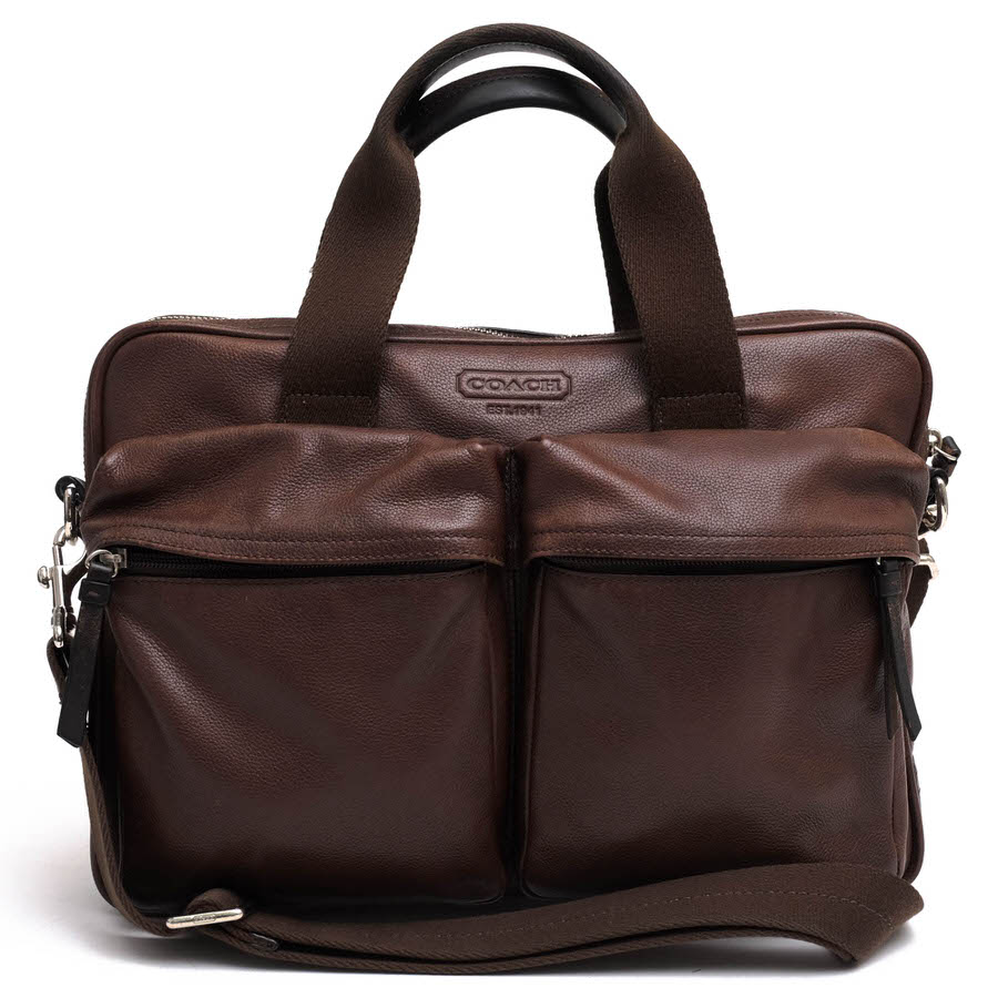 COACH 70859 Thompson Slim Leather Commuter トンプソン レザー 